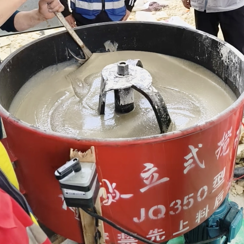 绥江汽轮机余热压缩机导热油设备底座耐高温环氧树脂灌浆料